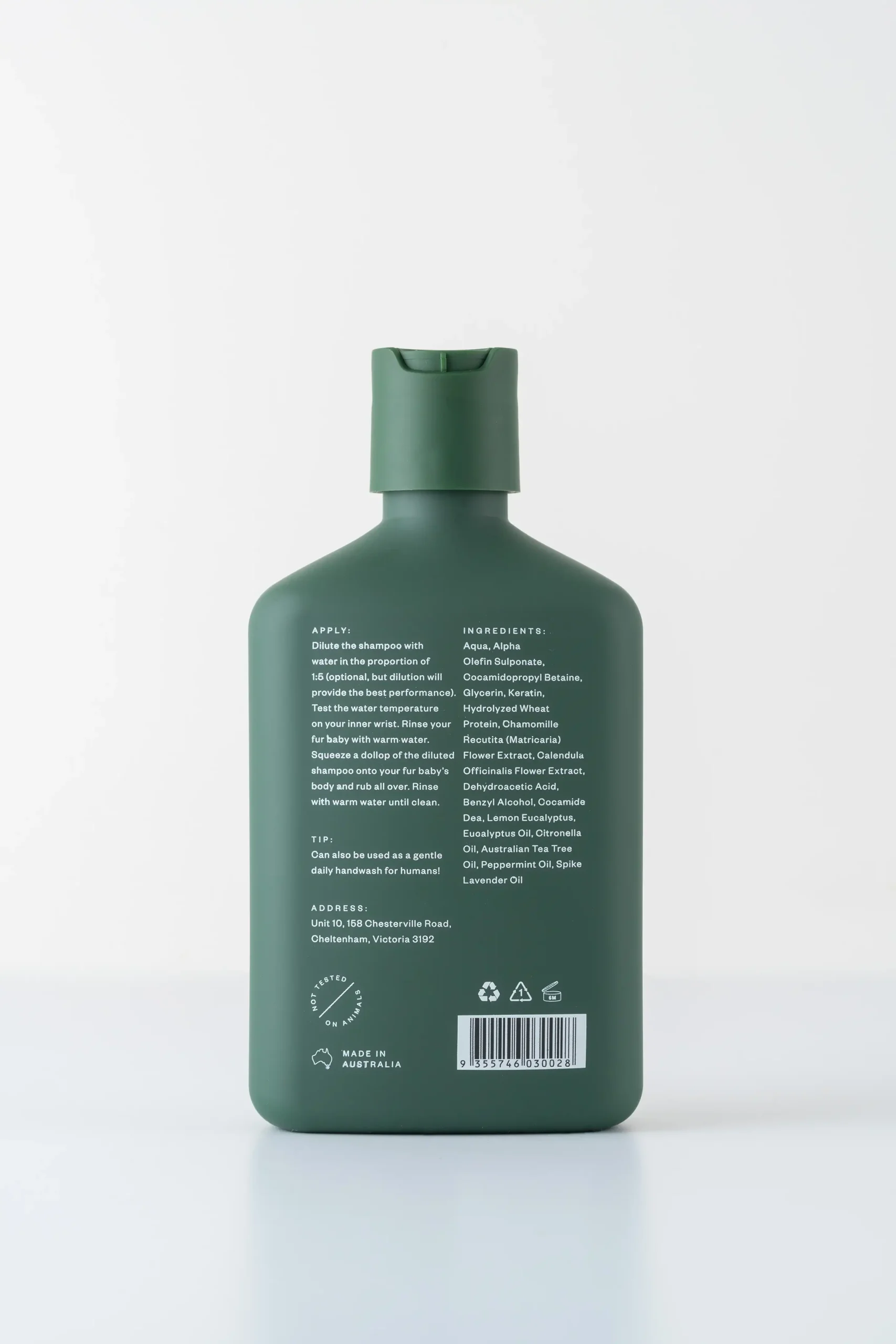 Eucalpytus Dog Shampoo
