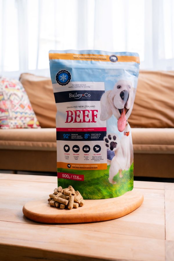 Beef Freeze Dried Dog Diet 500g/1.2kg/3.6kg