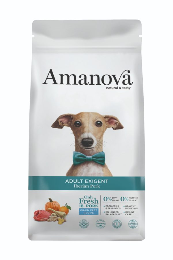 Amanova Dog Exigent Grain-free Iberian Pork 2 kg/10kg