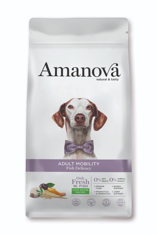 Amanova Dog Mobility Low-grain White Fish 2 kg