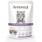 Amanova Cat Pouch Sterilized Grain-free White Fish&Turkey 85gr