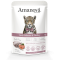 Amanova Cat Pouch Adult Grain-free Salmon & Turkey 85 gr