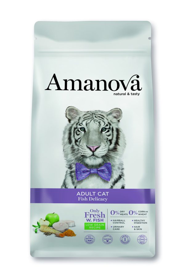 Amanova Cat Adult White Fish 1.5 kg