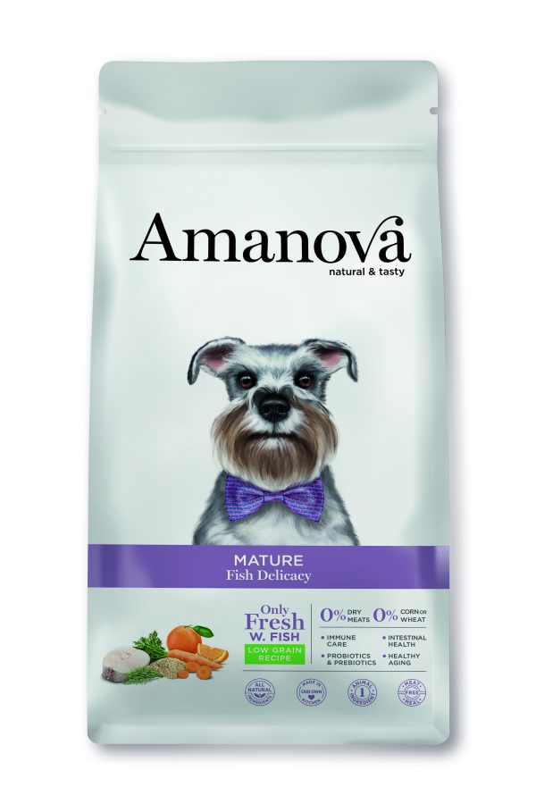 Amanova Dog Mature White Fish 2 kg/ 10kg