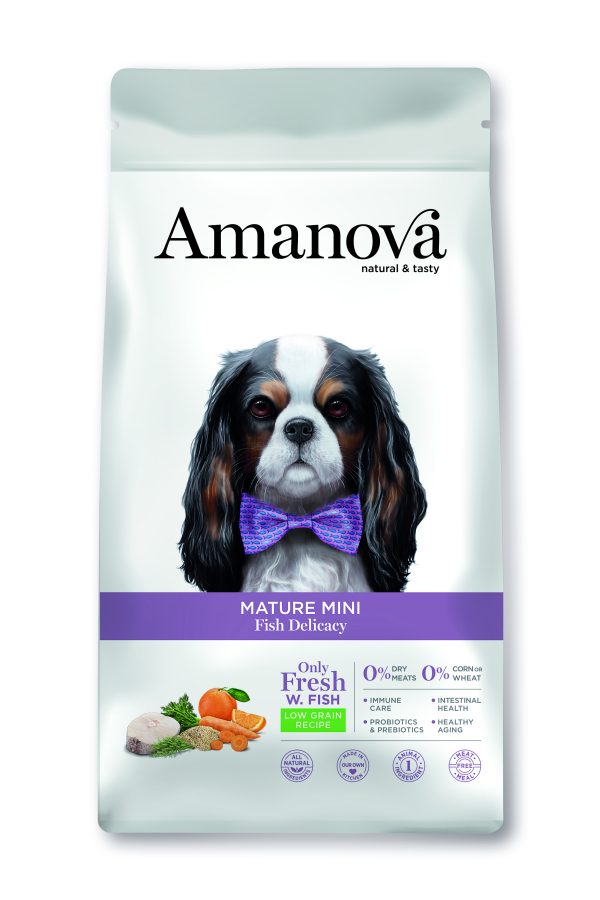 Amanova Dog Mature Mini Fish Low-grain 2 kg/7kg